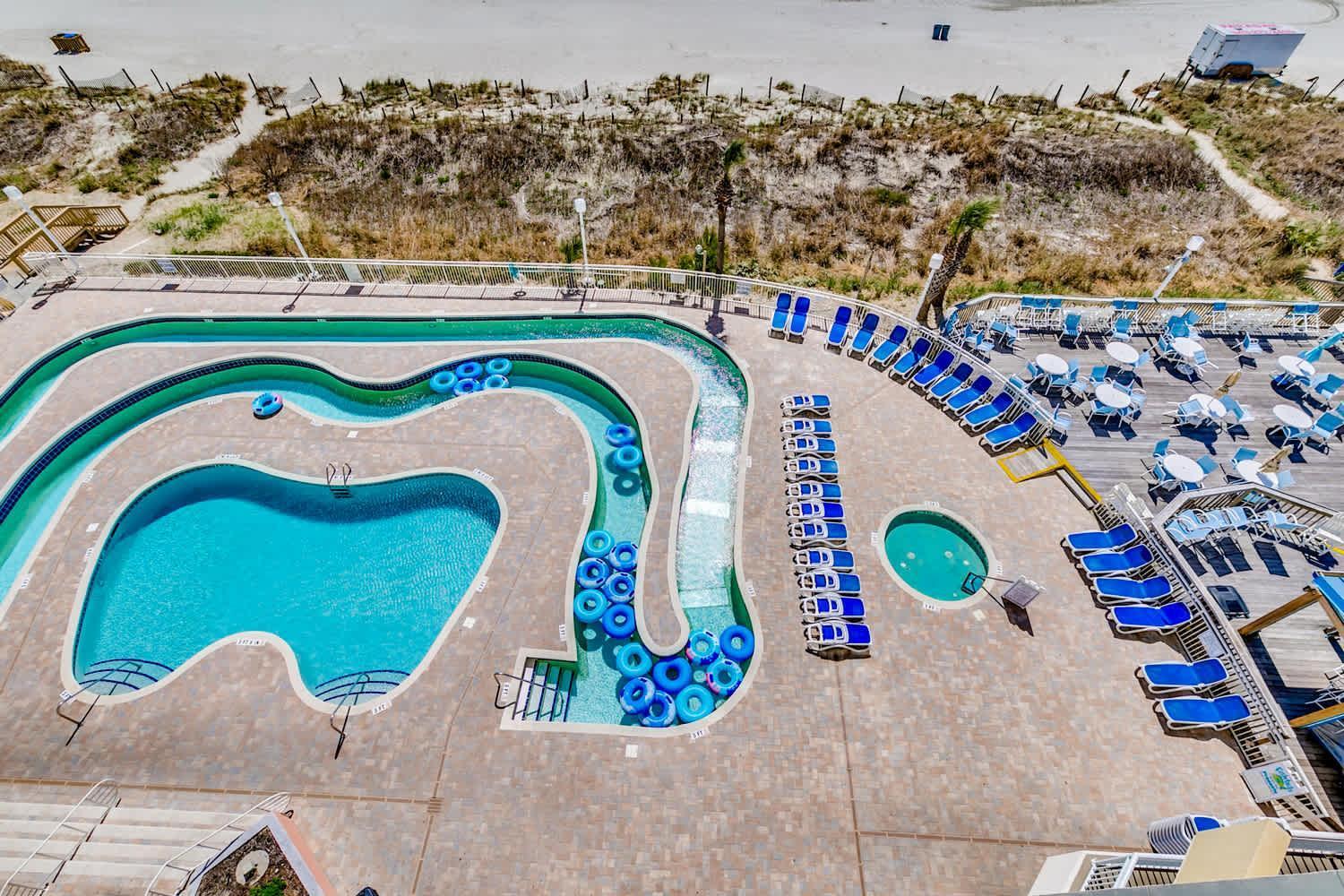 Oceanfront Top Location Modern Resort Lazy River Huge Pool Oasis Myrtle Beach Buitenkant foto